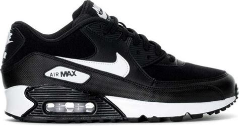 nike air max 90 leer zwart wit dames|nike air max 90.